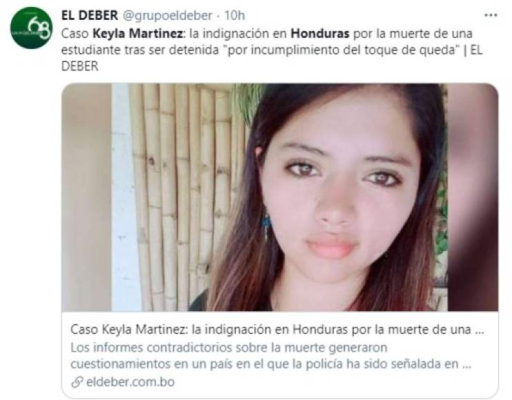 VIRAL: Indignación por caso Keyla Martínez hace eco a nivel internacional
