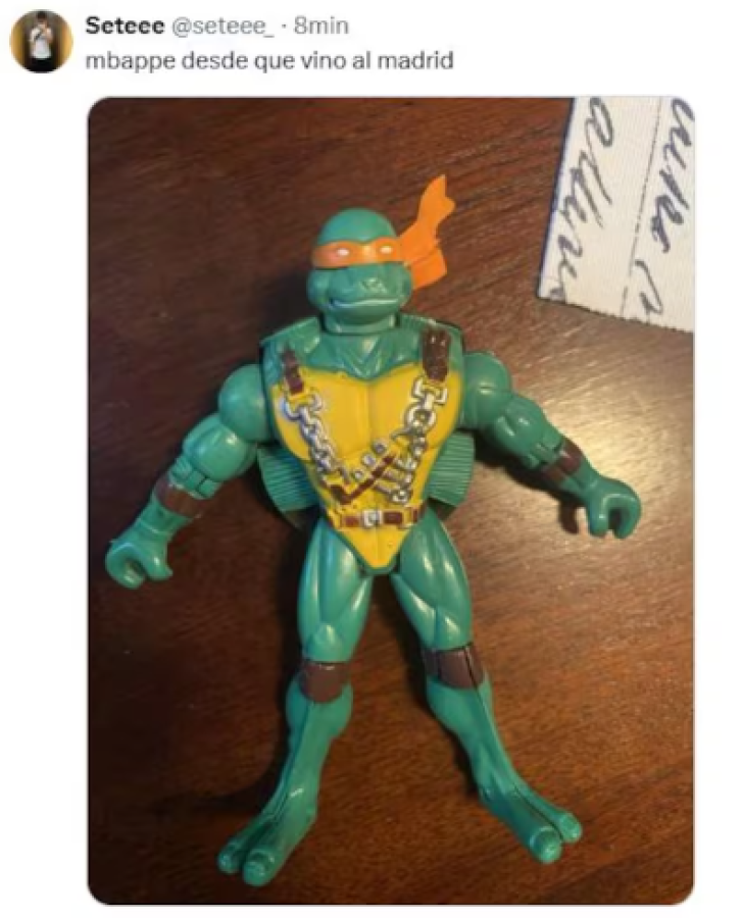 Mbappé, víctima: Memes destrozan al Real Madrid tras derrota ante Milan