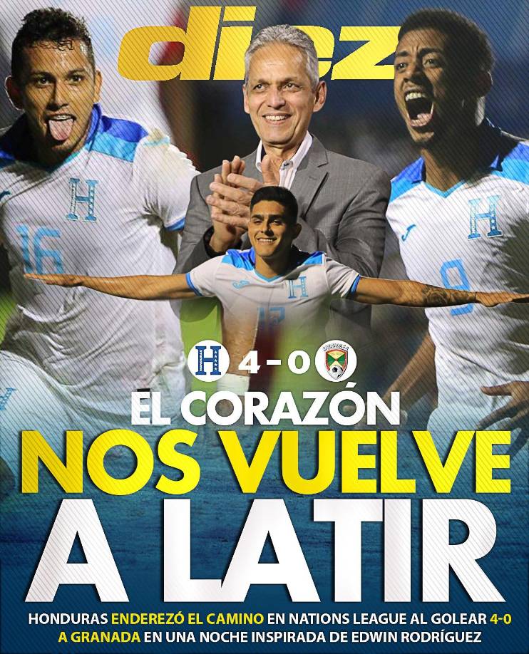 La portada de Diario DIEZ: ”El corazón nos vuelve a latir”.