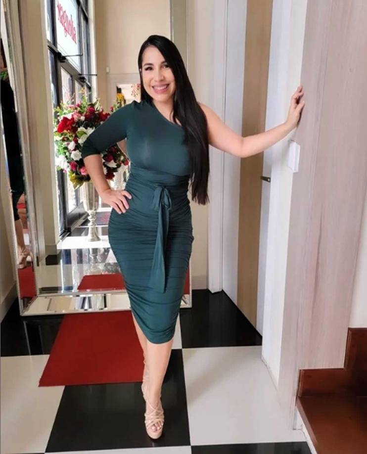 Maybey Ramírez - Ella esa la guapa esposa del portero Marlon Licona, del Victoria (tienen dos hijos).