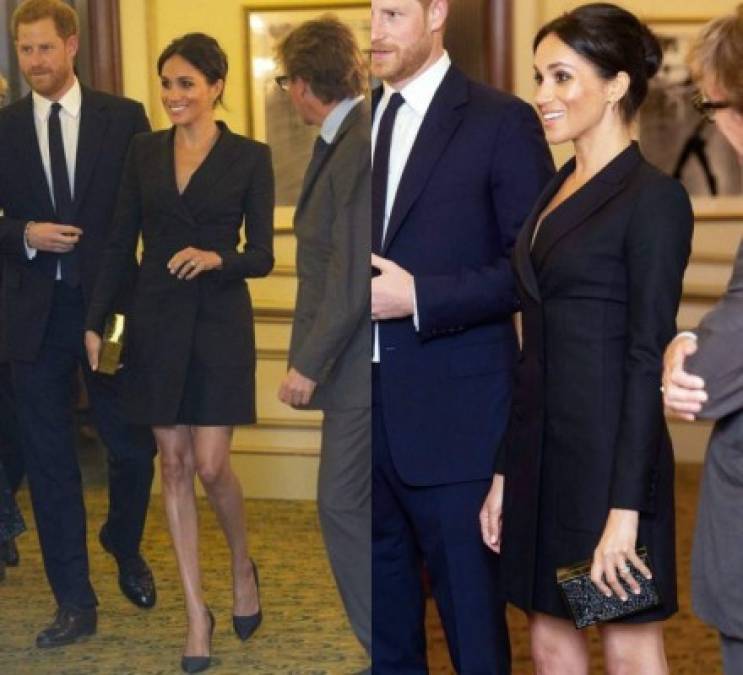 Agosto 29 de 2018<br/><br/>Meghan asistió a un evento 'royal' con un vestido negro de la marca canadiense Judith & Charles mostrando más piernas de lo permitido en el protocolo real.<br/><br/>