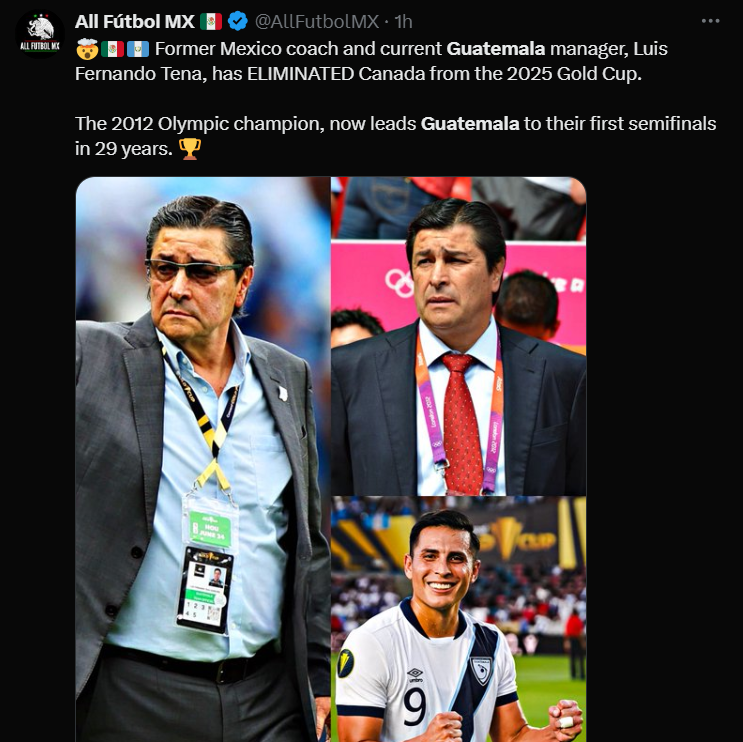 Así reaccionó la prensa a la victoria de Guatemala sobre Canadá en Copa Oro