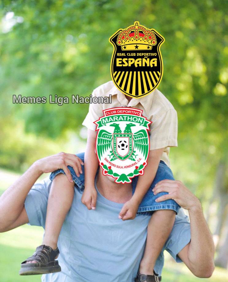 Los mejores memes que dejó la goleada que le metió el Marathón (0-3) al Real España en el derbi sampedrano por la jornada 14 del Torneo Apertura 2024 de la Liga Nacional de Honduras.