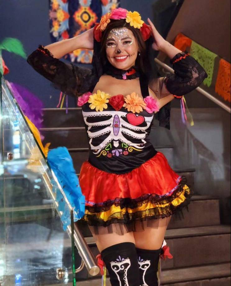 Pero no cualquier catrina, sino una muy sexy. 