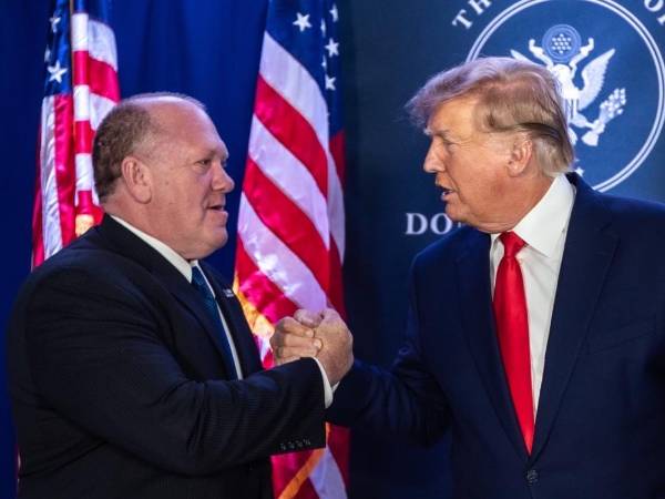 Tom Homan es el encargado de Trump para la frontera sur de Estados Unidos.