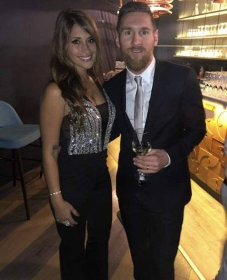 'Orgullosa de vos amor!! Y super ansiosa por ver este show', escribió Antonela Roccuzzo junto a esta imagen con Messi.