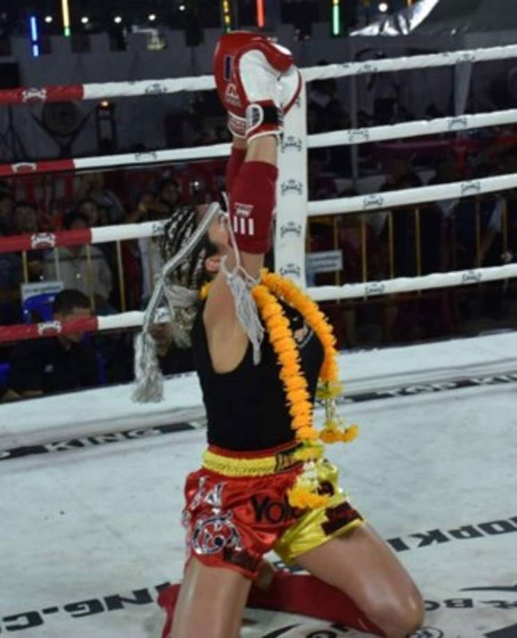 La luchadora española tiene una mezcla perfecta: coraje, valentía, sensualidad y fuerza.