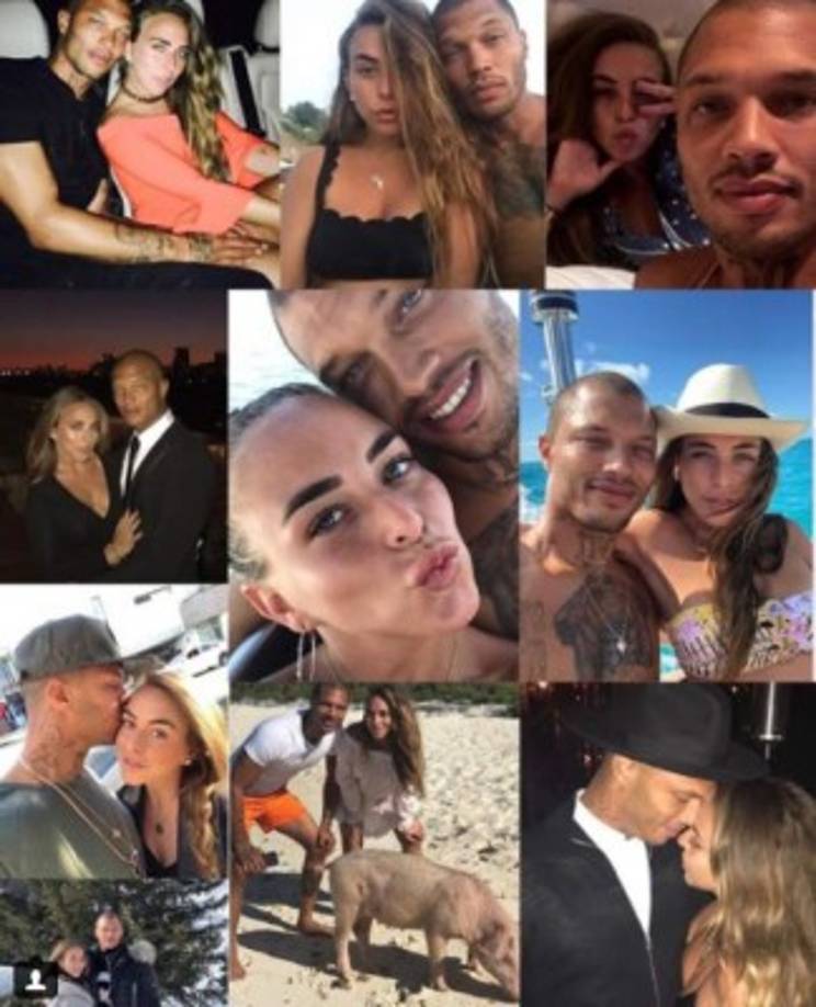 La relación entre Jeremy y Chloe se hizo pública en julio de 2017. En todas las fotografías se les puede ver en actitudes cariñosas, sobre todo ahora que van a ser padres.