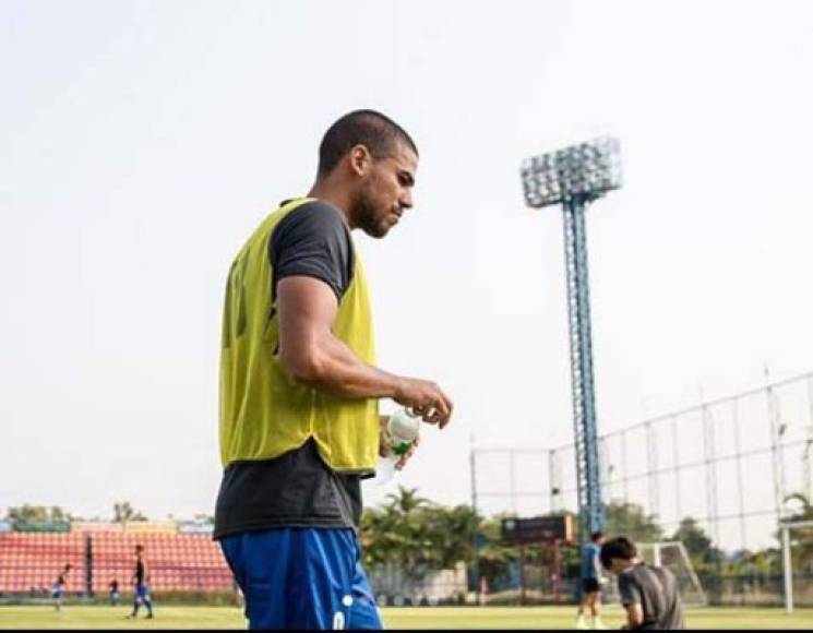 Luis Galo, futbolista hondureño que sobresale en Taiwán en plena pandemia del coronavirus