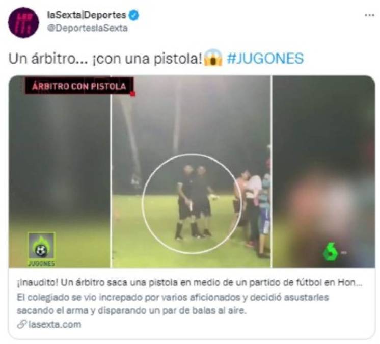 Los portales españoles han informado de esta manera sobre lo que ocurrió en Copán.