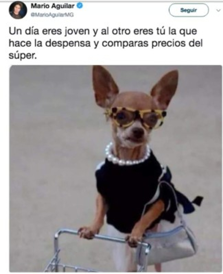 Un día eres joven<br/><br/>El meme 'Un día eres joven y al otro' fue una sensación para muchos que dicen sentirse un poco mayores en este 2018.