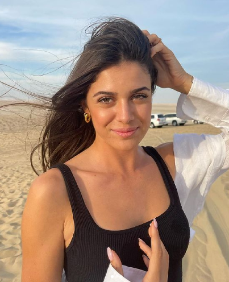 En las imágenes que compartió solo aparecía con sus amigas, sin la presencia del futbolista del Barcelona.