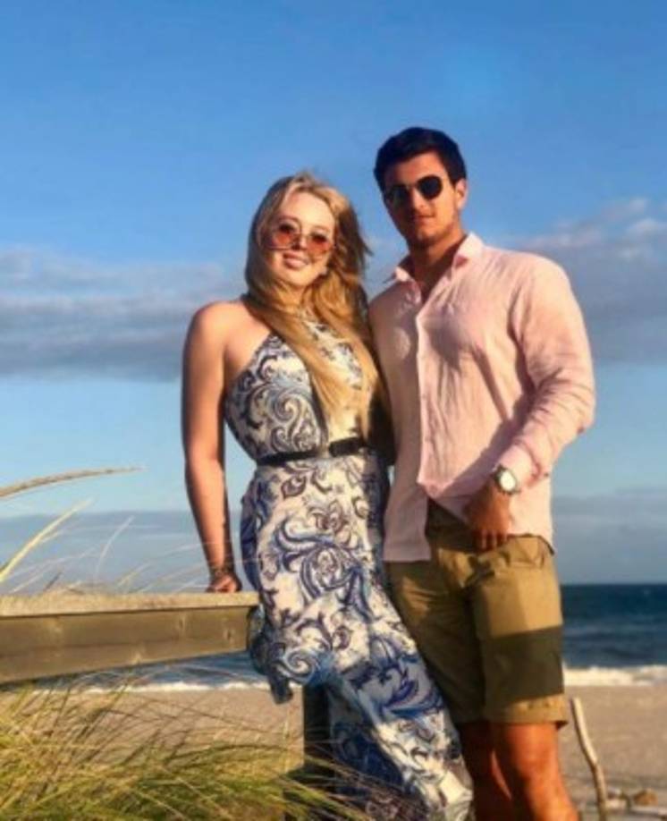 Tiffany inició luego una relación con el heredero de origen libanés, Michael Boulos.