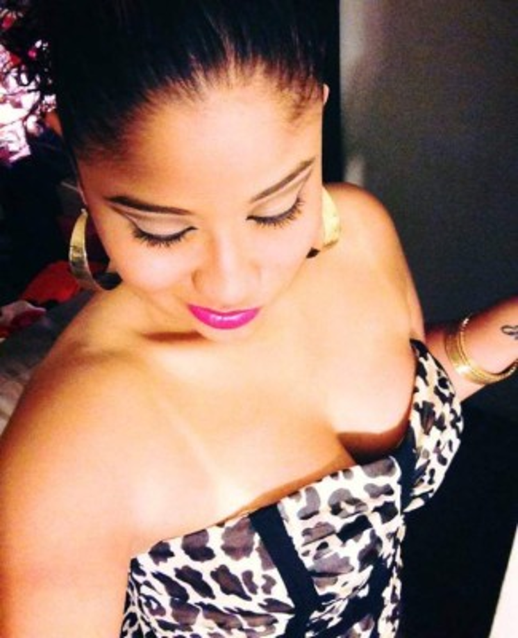 La chica estudia Mercadotecnia en una de las universidades de San Pedro Sula.