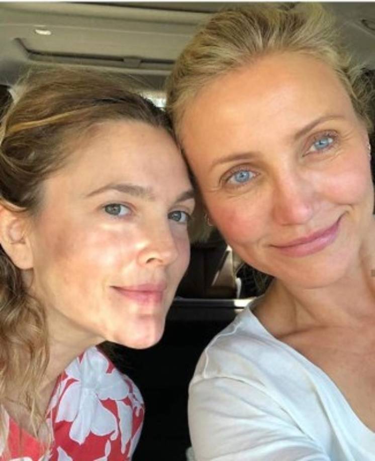 Drew y Cameron Diaz conservan una lista amistad a pesar del tiempo, salen de fiestas y además comparten secretos de belleza.