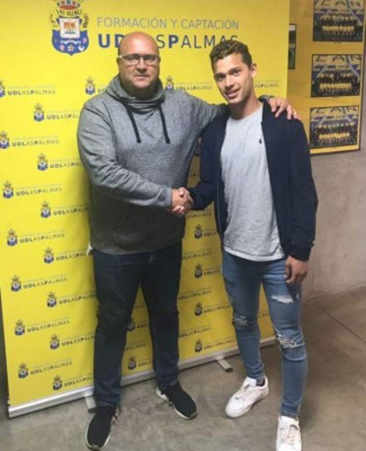 Jorge Flores: El delantero hondureño es nuevo jugador del Unión Viera de la cuarta división de España. Fue mundialista con Honduras en el Sub-17 de la India.