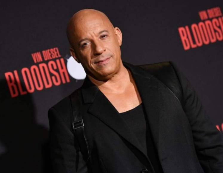 El actor Vin Diesel, famoso por la saga de “Rápido y Furioso”, no podía faltar en el listado. El intérprete cierra con broche de oro el top ten en el décimo lugar.