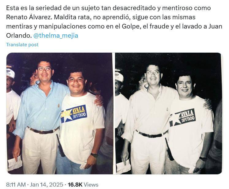 $!Captura de una publicación de X hecha el 15 de enero de 2024.