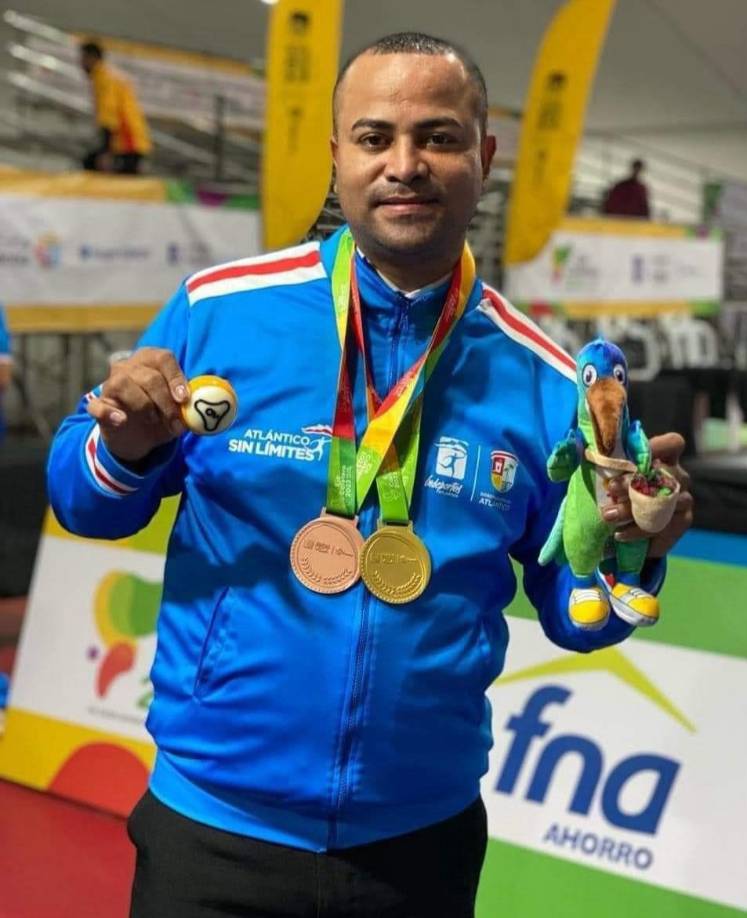 Jesús De la Hoz recientemente se había consagrado como Campeón Nacional de billar en Colombia.