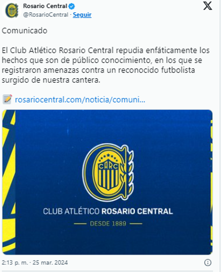 Este nuevo capítulo puede ser determinante para que Di María descarte la opción de volver a Rosario Central.