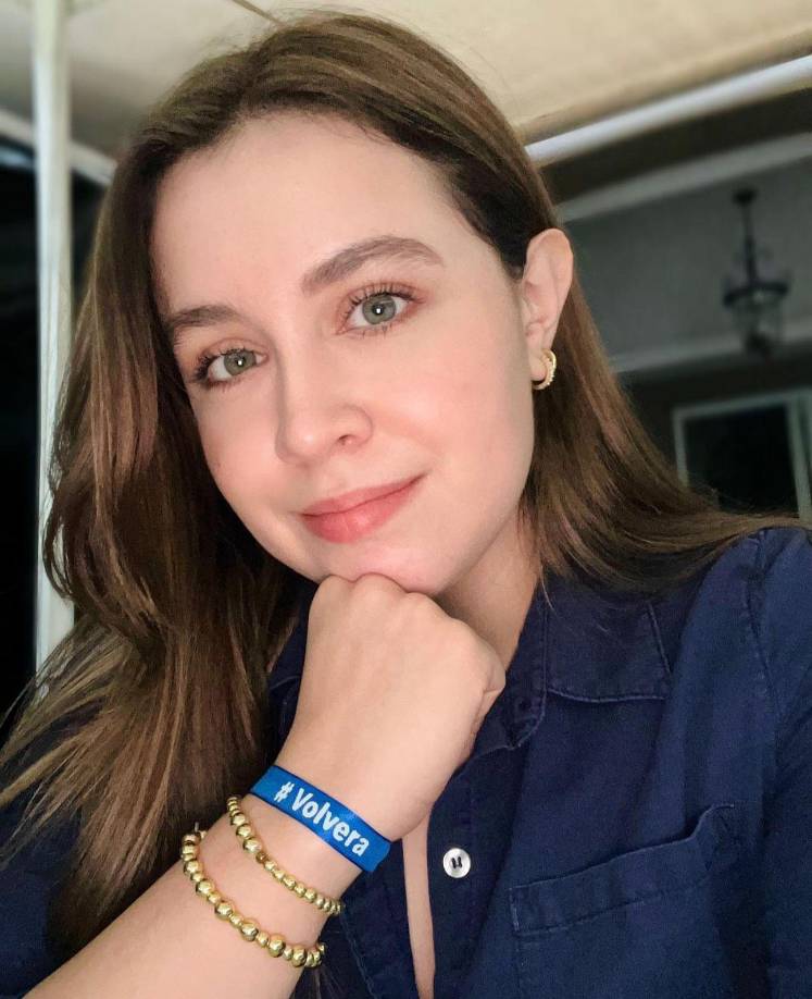 Daniela Hernández, detalló que no está buscando una curul en el Congreso Nacional, que por los momentos solo está apoyando a su mamá como precandidata presidencial del Partido Nacional.