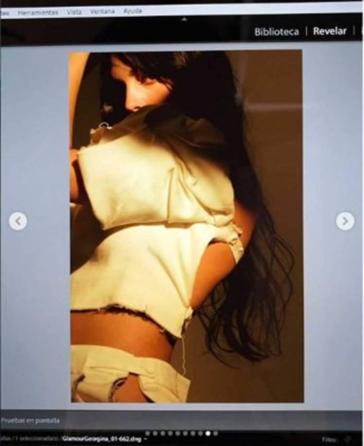 Cuando conoció a Cristiano Ronaldo, Georgina Rodríguez trabajaba como empleada en una tienda Gucci de Madrid y en la tienda de Prada en El Corte Inglés.