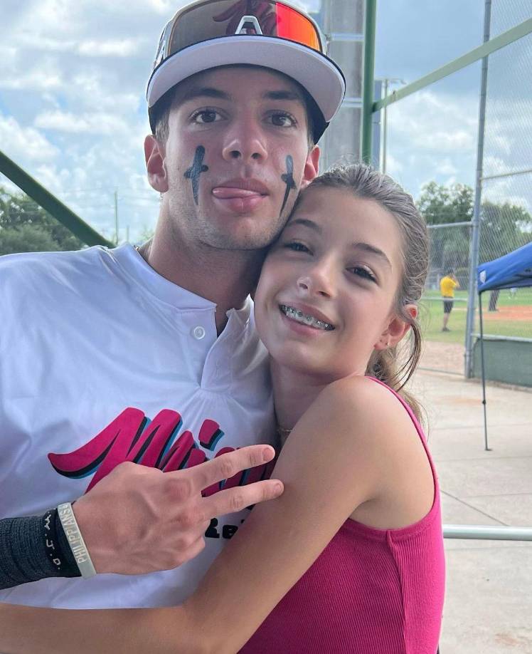 Tophy Levy es un chico muy fiel a su familia y con su hermana menor, Kailey Alexandra, en redes sociales el joven se mira de lo más especial y considerado con ella.