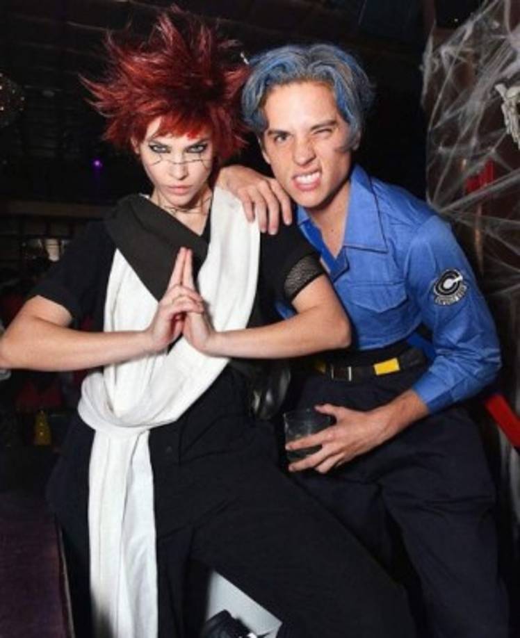 Palvin y Dylan no ocultan su amor por las calles de Hollywood.