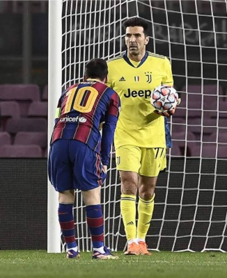 Messi no pudo superar a Buffon.