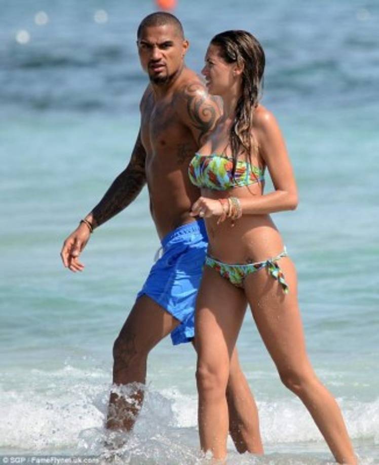 Melissa Satta: Esta hermosa mujer es la esposa del ghanés Kevin-Prince Boateng, que juega en Las Palmas de España.