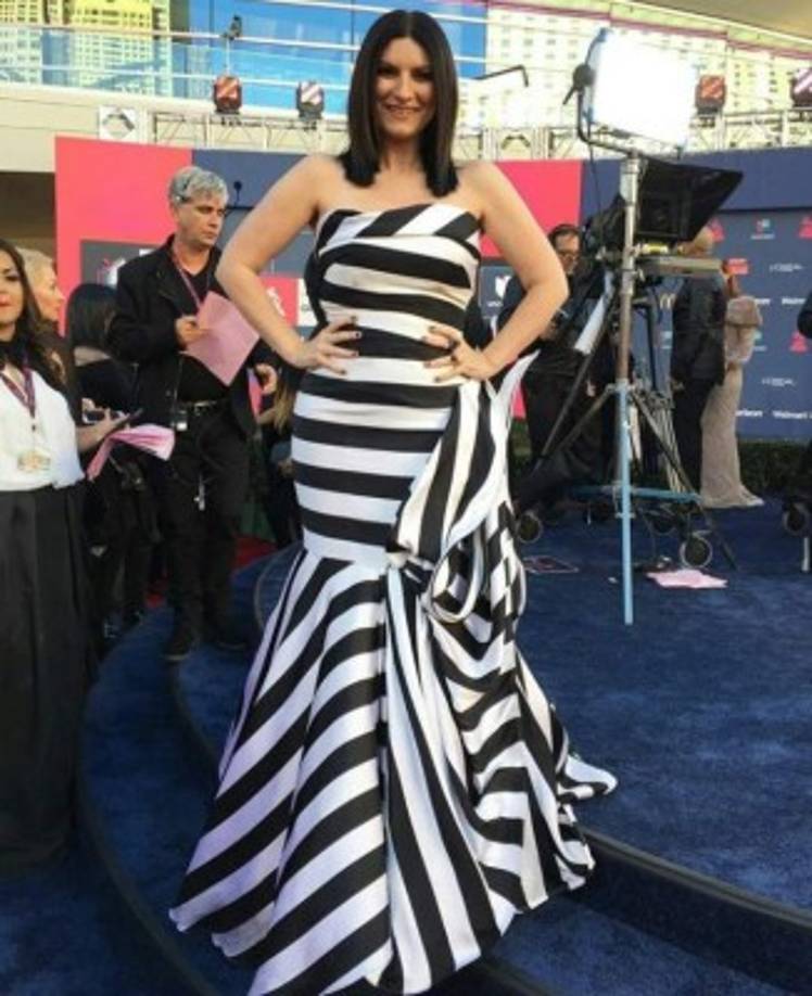 La cantante italiana Laura Pausini.