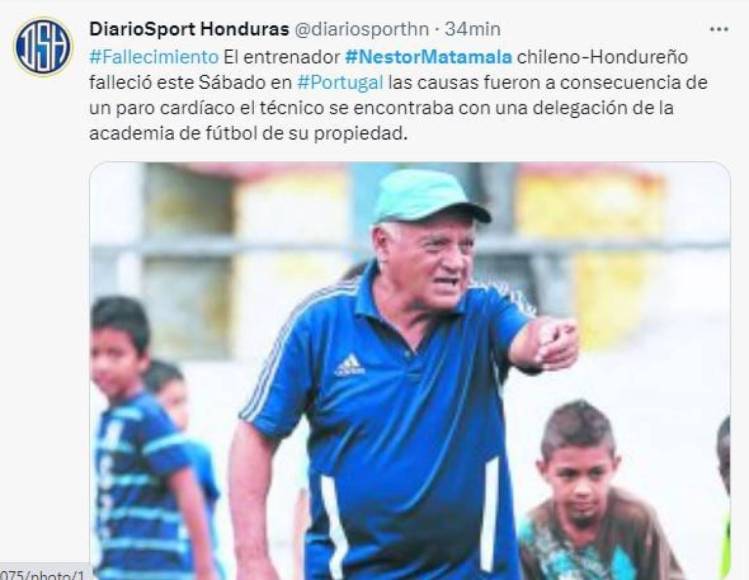 Así reaccionaron algunos medios deportivos al fallecimiento del histórico entrenador.