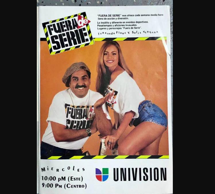 Sofía Vergara presentó los programas “Fuera de Serie” y “A que no te atreves”, antes de su participación en la telenovela “Acapulco, cuerpo y alma”, de la televisora mexicana Televisa, y de ser una de las presentadoras en los American Comedy Awards para la cadena Fox, lo que le abrió las puertas del público angloparlante.