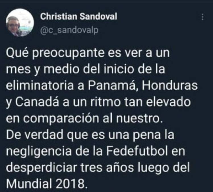 Los colegas ticos han indicado que Honduras muestra un nivel elevado y no han ocultado su preocupación al ver el rendimiento de su selección.