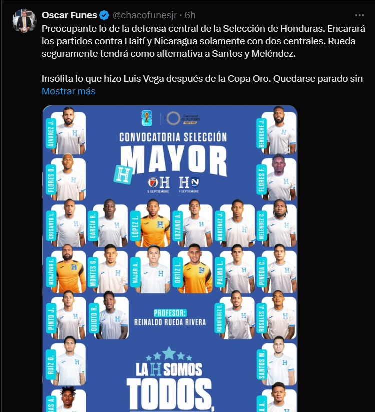 Así reaccionó la prensa a la convocatoria de Honduras para la eliminatoria