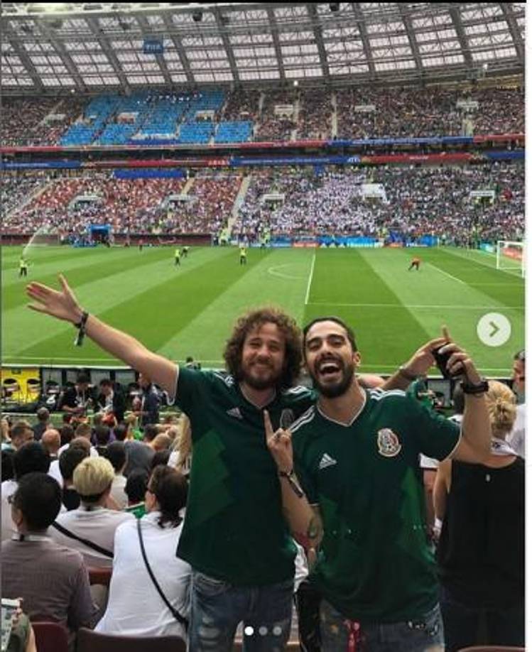 No es la primera vez que apoya a su selección fuera de sus fronteras.