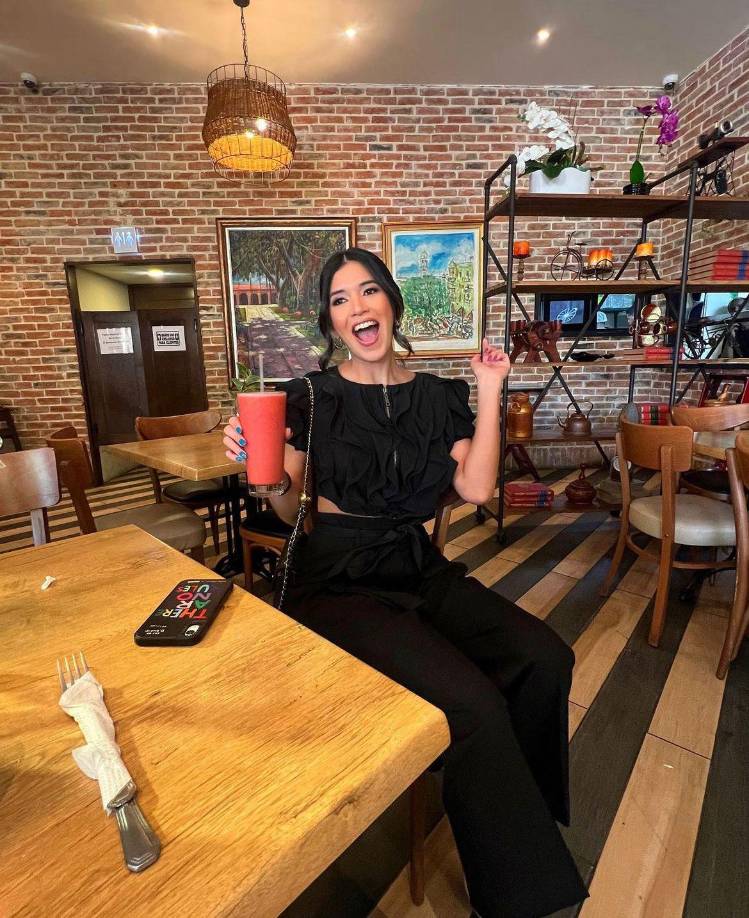 María Fernanda Vásquez en Instagram