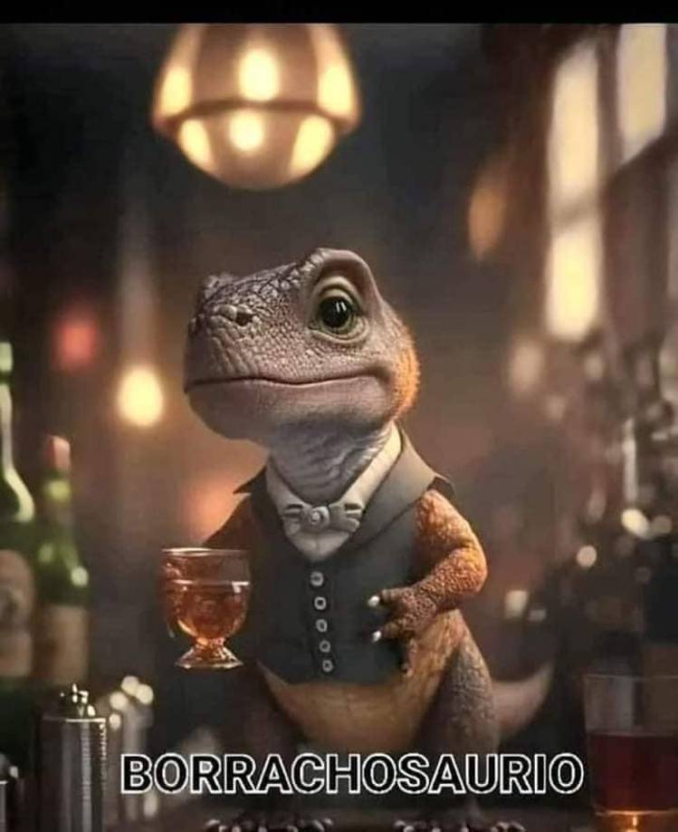 El origen del meme de los dinosaurios