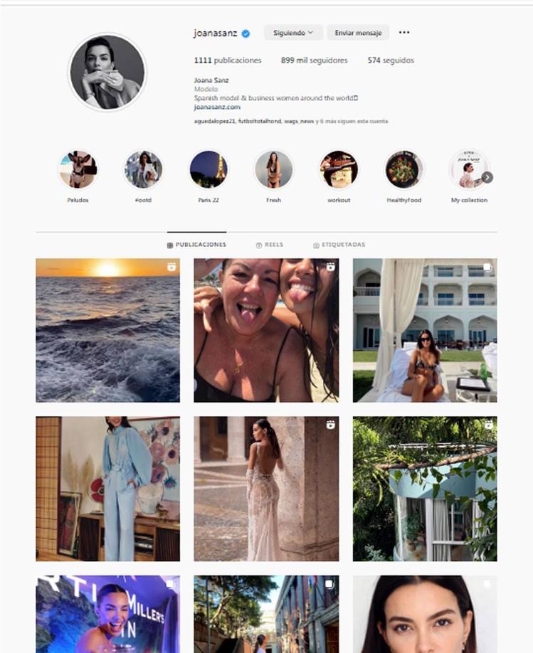 Los casi 900 mil seguidores en Instagram de Joana Sanz, esposa del futbolista brasileño Dani Alves, han sido testigos de cómo la modelo canaria ha decidido borrar todo rastro de sus fotos en común de esta red social.