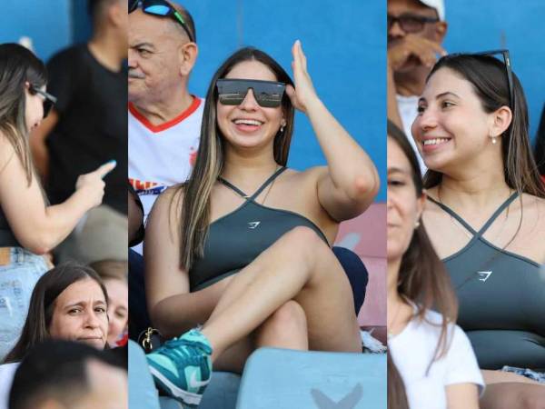 En el estadio Municipal Ceibeño estuvo presente la novia de Luis Palma.