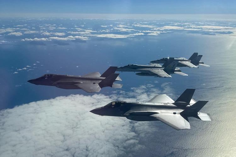Así son los F-35, los cazas furtivos enviados por EEUU al Caribe