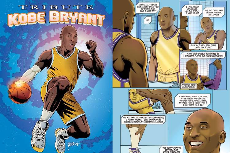 La vida de la leyenda del baloncesto Kobe Bryant llega a un cómic