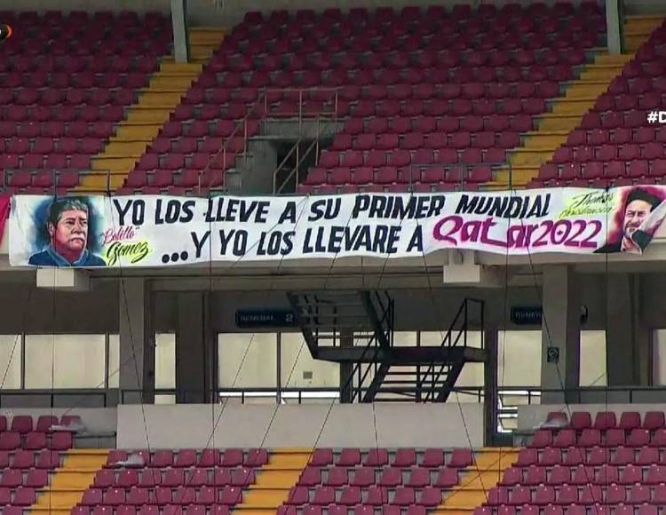 “Yo los llevé a su primer Mundial y yo los llevaré a Qatar 2022”. Con ese mensaje recibieron los panameños al ‘Bolillo’ Gómez.