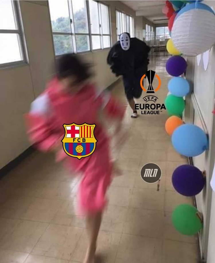 Memes: Barcelona, otra vez sufre las burlas tras quedar fuera de Champions y caer a la Europa League