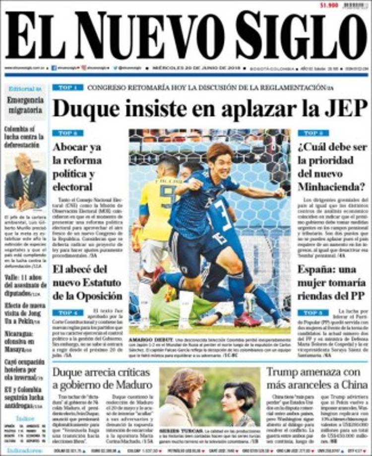 "El Nuevo Siglo de Colombia."