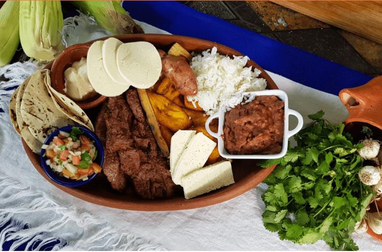 Carne asada estilo hondureño.