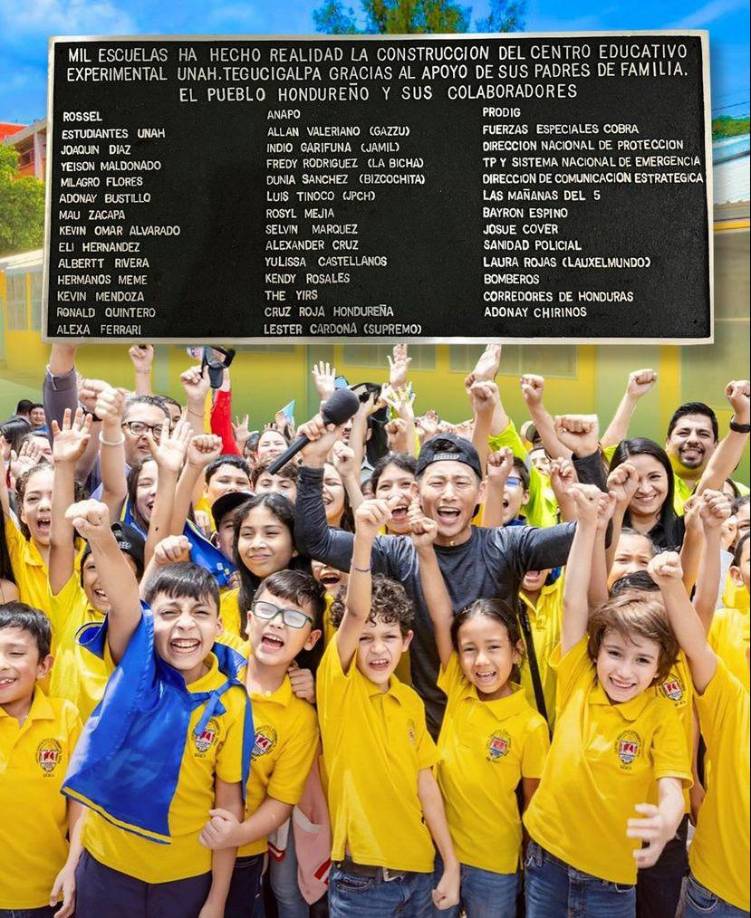 El japonés Shin Fujiyama es apreciado por la población hondureña debido a su noble causa de recaudar fondos y financiamiento para construir centros educativos y asegurar una educación de calidad para los niños.