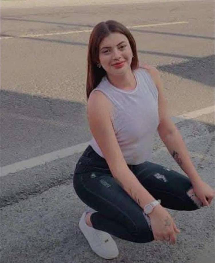 La joven Sheyla Canizales murió en el lugar donde ocurrió el terrible accidente vial. 