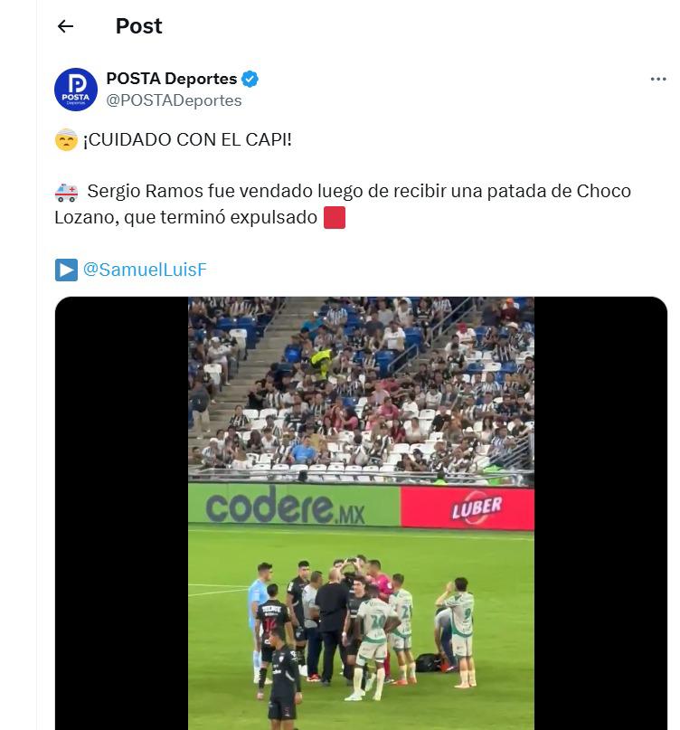 Choco Lozano provoca indignación por lo que le hizo a Sergio Ramos: Con él no