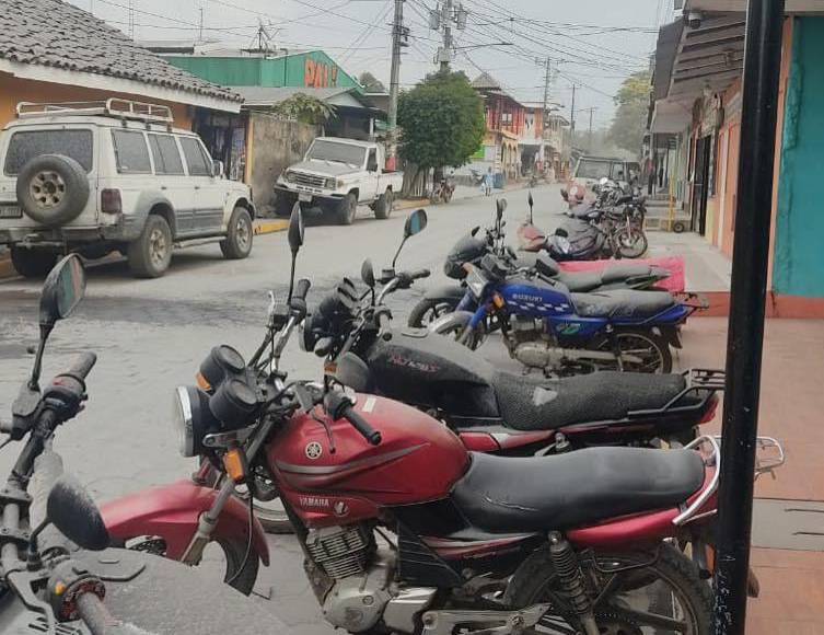 Los Municipios de Belén y Potosí del departamento de Rivas, reportaron caída de cenizas.